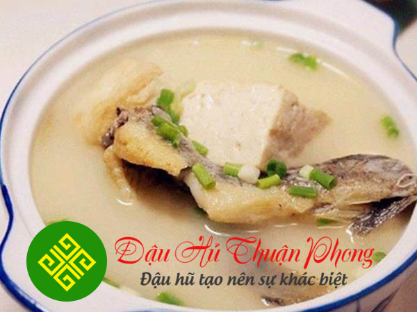 canh đậu hũ nấu cá chạch