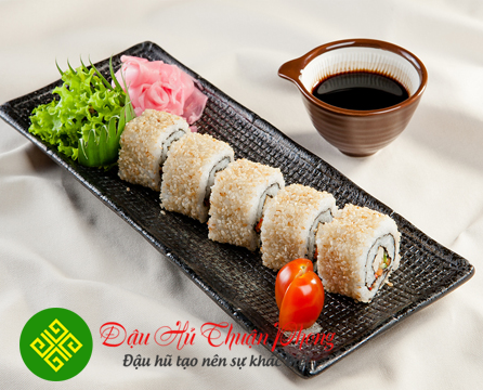 Độc đáo với món sushi đậu hũ không phải ai cũng biết cách làm